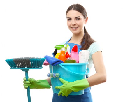 Professional cleaning of a reception area in Roehampton