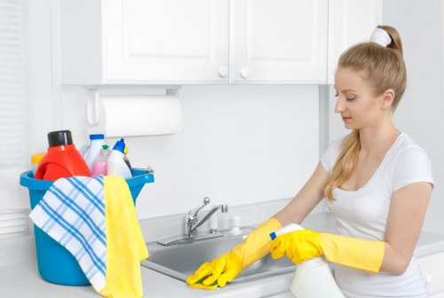 Final property handover clean for Roehampton residential and commercial clients